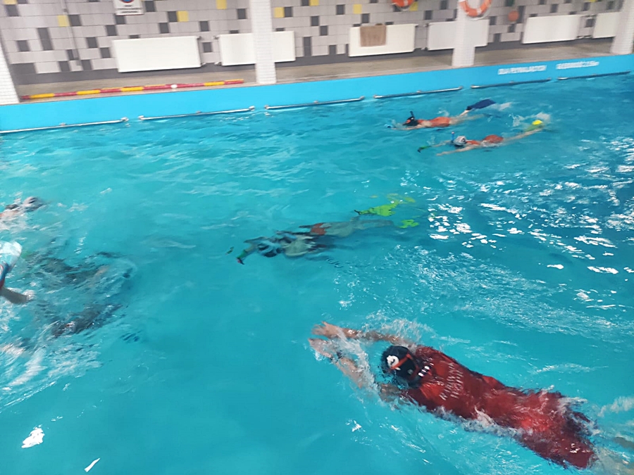 Hokej pod wodą Walenie Siemianowice Śląskie 10 VI 2023. Koniec Walenia czyli Amatorska Liga Hokeja Pod Wodą